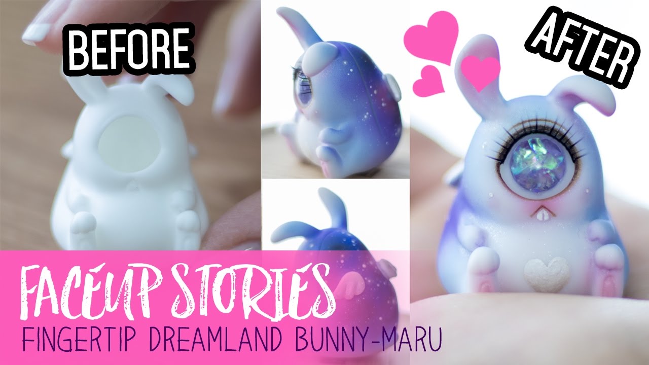 Repainting Dolls - BunnyMaru - Faceup Stories ep.53