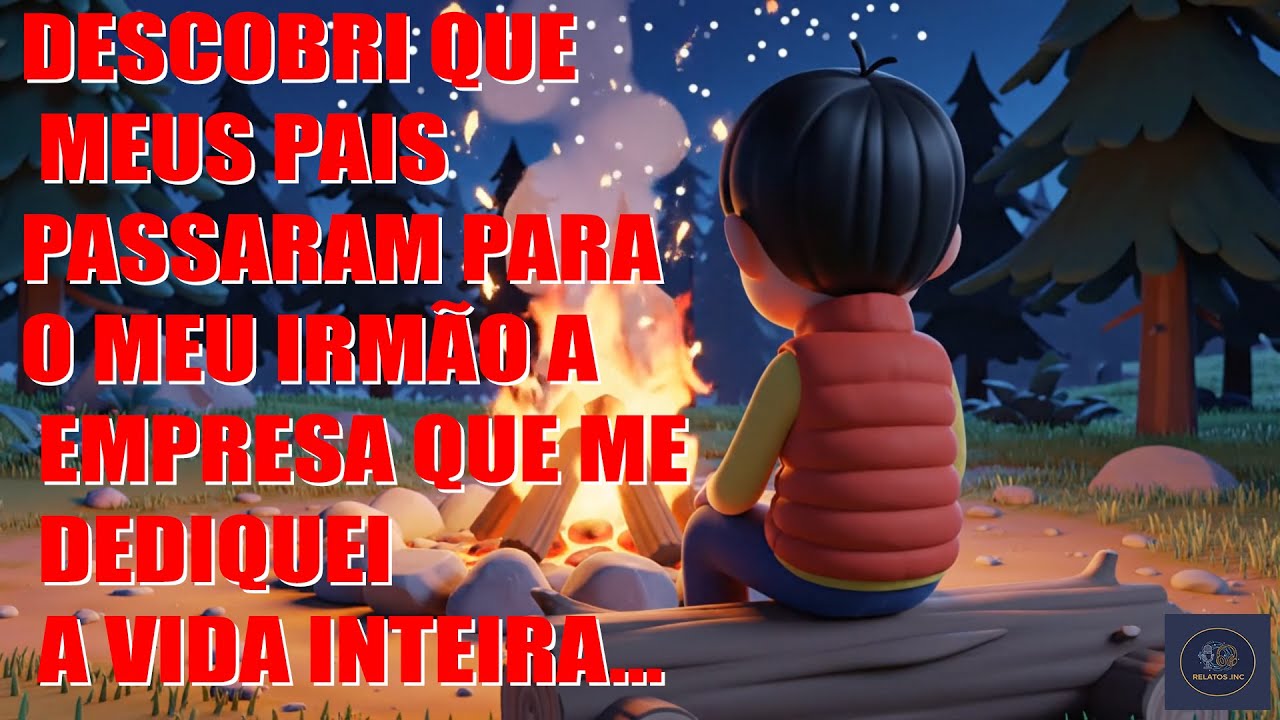 DESCOBRI QUE MEUS PAIS PASSARAM PARA O MEU IRMÃO A EMPRESA QUE ME DEDIQUEI A VIDA INTEIRA...