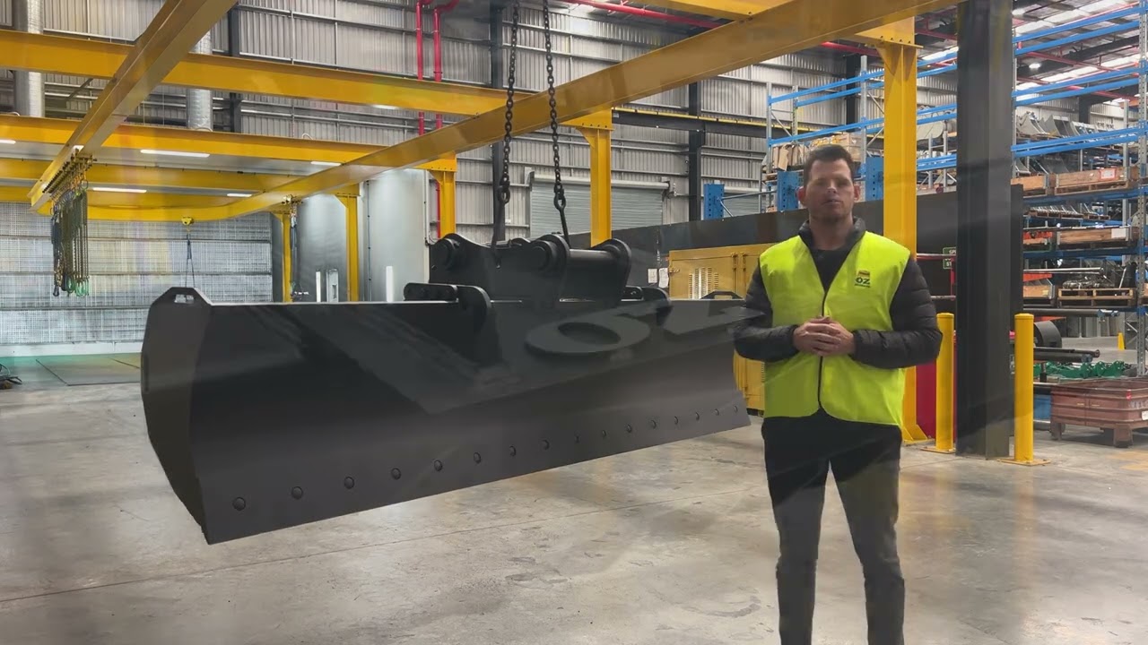 OZ Excavator Buckets Tech Talk - Grader Blade