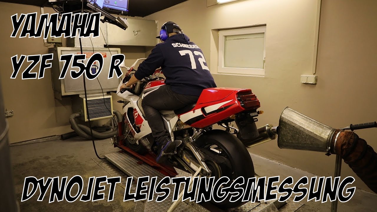 Yamaha YZF 750 R | Dynojet Leistungsmessung