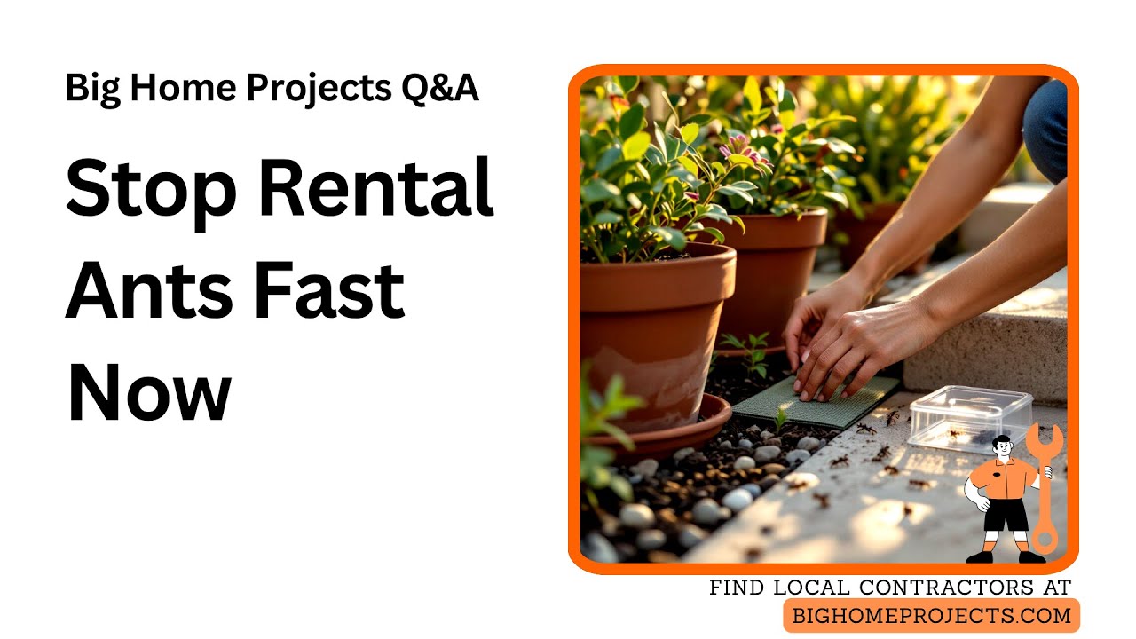 Portable Weed Mat Ant Bait Strategy For Rentals