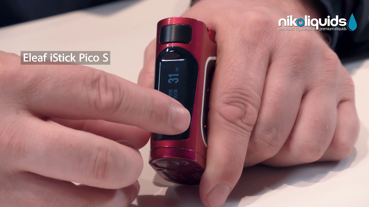 Eleaf iStick Pico S Kit Tutorial // Niko Liquids Videoakademie