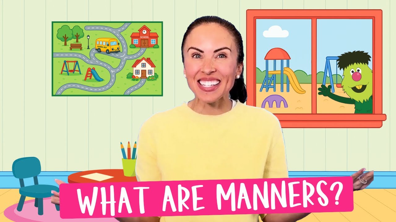 Manners for Kids: What Are Manners?Fun and Interactive Lesson with Puppets Music & Educational Games