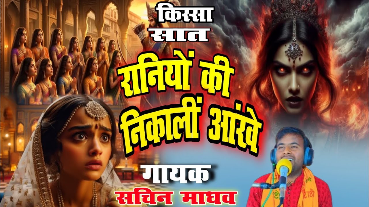  सात रानियों की निकाली आँखें किस्सा! Saat raniyo ki kahani, Raja ne nikali aakhen #अनोखी_kahani// 