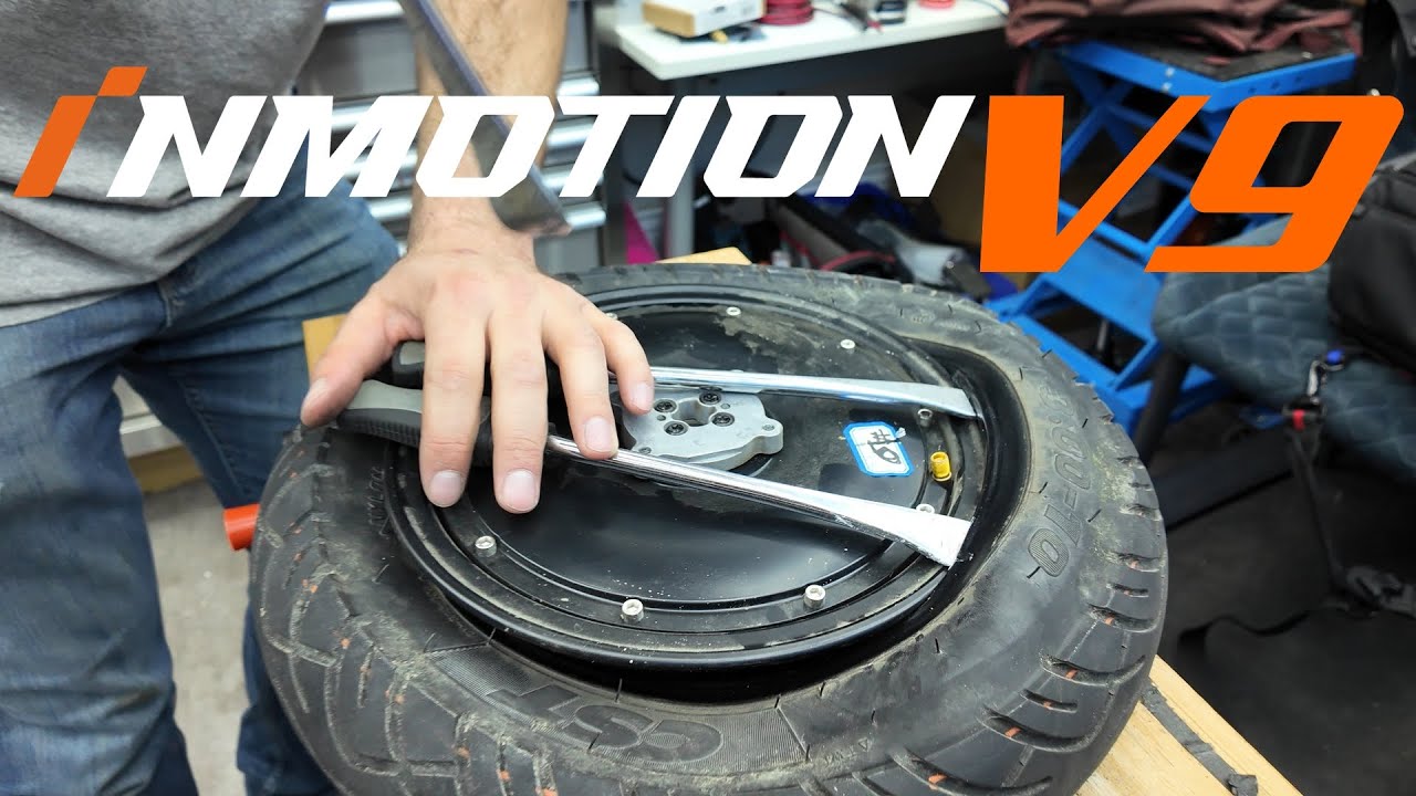 Замена шин Inmotion V9