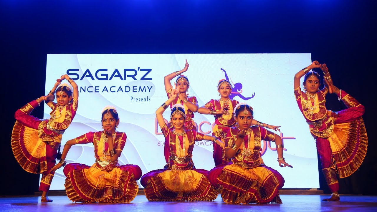 Kaatrodu kuzhalin Naathame Dance video | Bharatanatyam  | Sagarz Dance Academy | Dance Out 2020