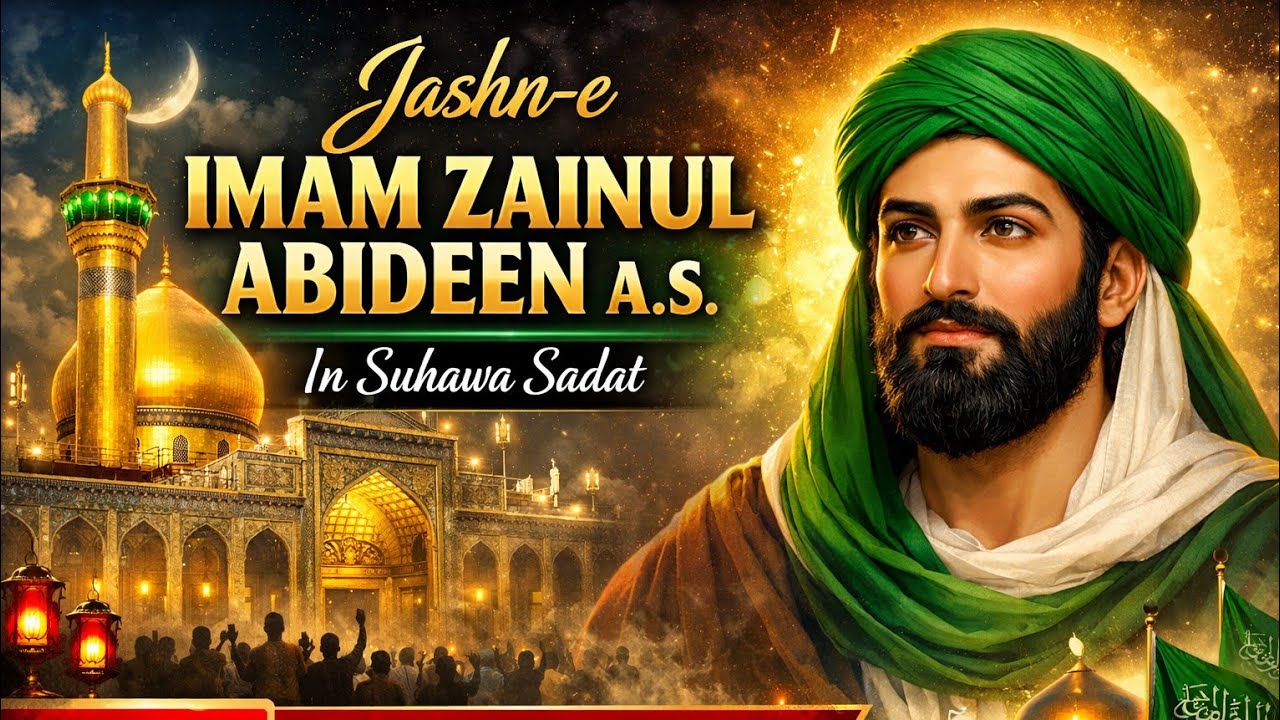 Jashn-e Imam Zainul Abideen (A.S) | Live From Suhawa Sadat | Syed Azadari