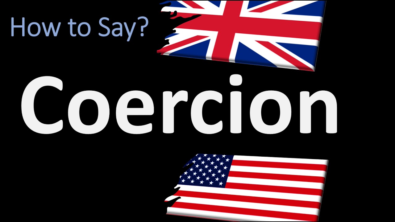 How to Pronounce Coercion? (2 WAYS!) | UK/British Vs US/American English Pronunciation