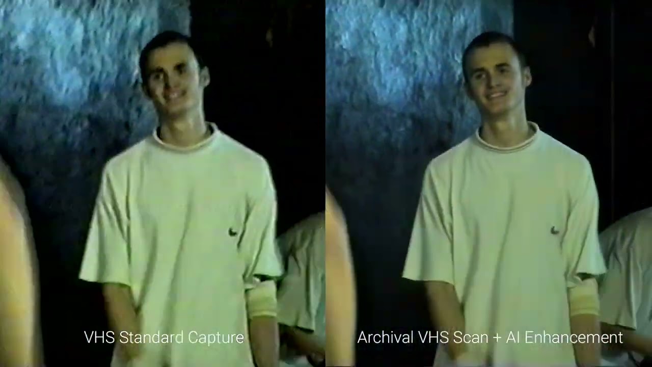 VHS Restoration Test 3: Basic Capture vs vhs-decode RF Capture + AI Enhancement