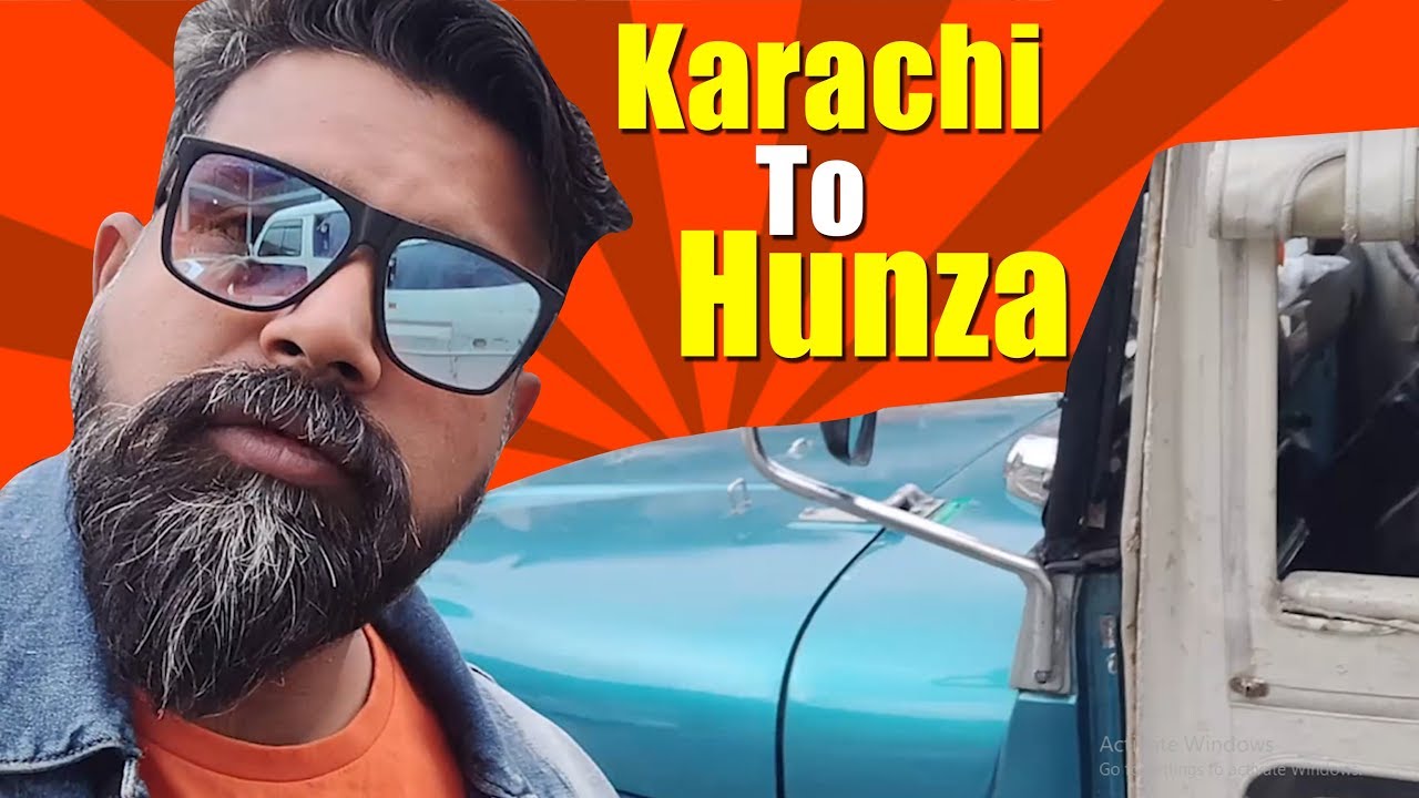 Karachi To Hunza with Mubeen | Part-1 | Northern Trip | Bekaar Vlogs