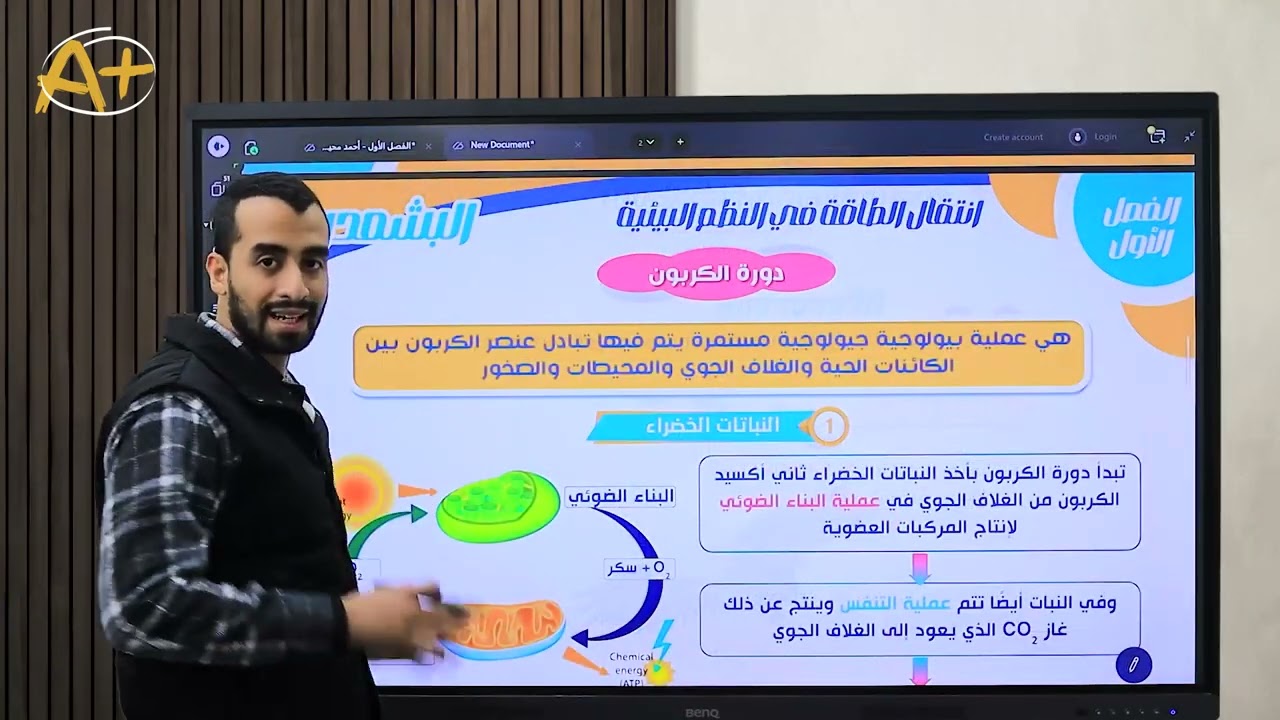 شرح درس العناصر الغذائية و صحة النظام البيئي ( الدرس الثالث في العلوم المتكاملة )