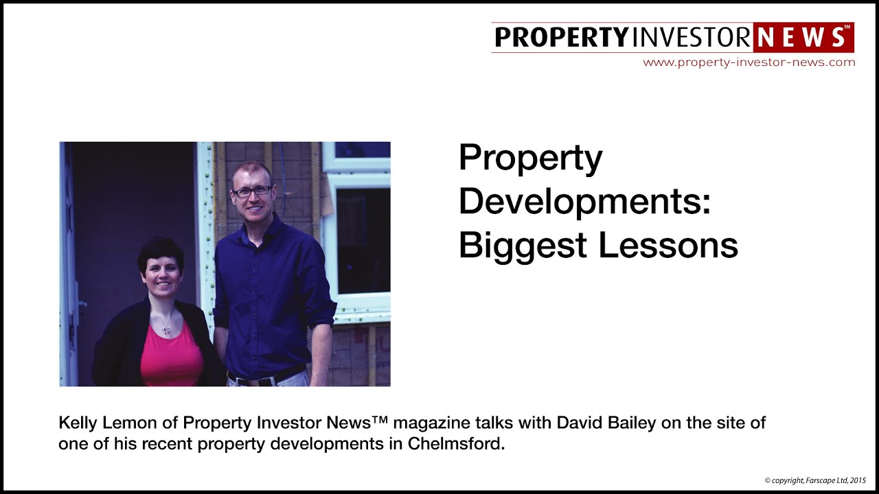 Biggest lessons in property development