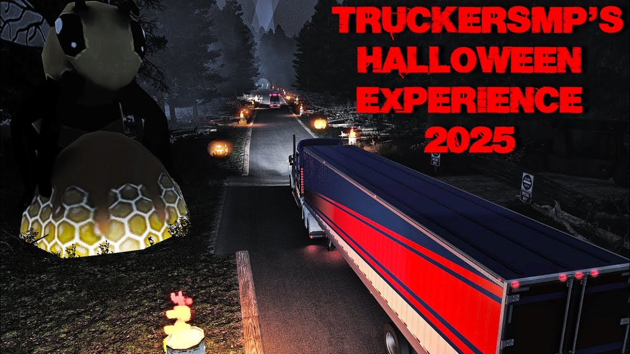 VTC GTLEGION | TruckersMP's Halloween Experience 2025 | ETS2 | Moza r5