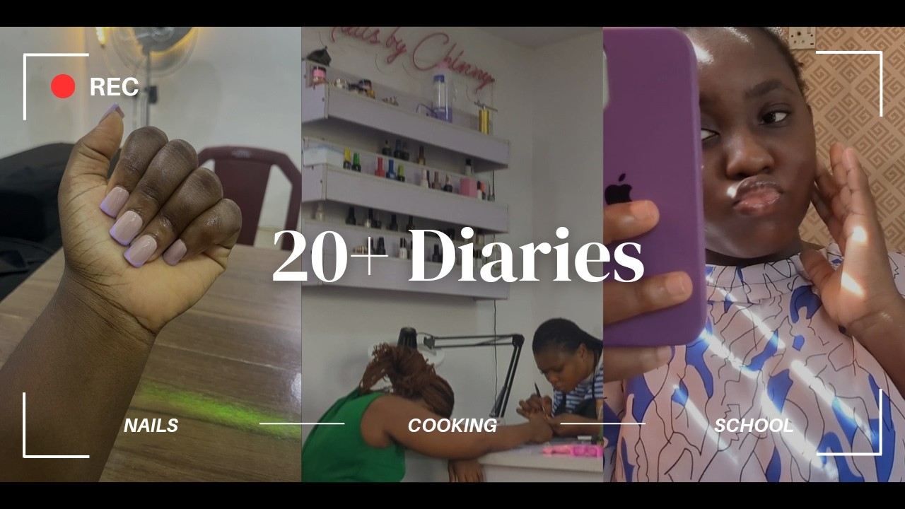 20+ DIARIES: Making my nails | Meal prep for the week | Product launch at work