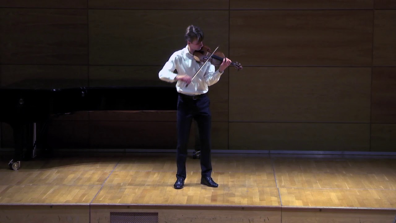 Paganini Caprice No.23 Op.1 performed by Roberts Balanas