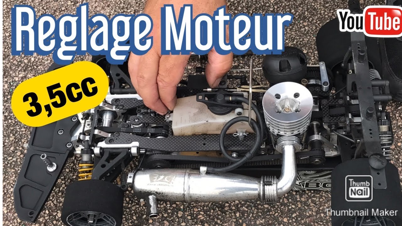 🔥 REGLAGE MOTEUR 3,5cc PISTE 1/8 par SERGE CHRISTIANY 🔥🔥🔥