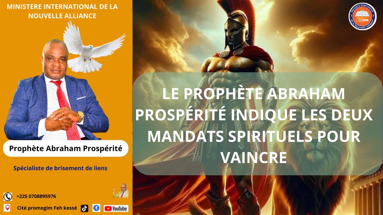 LES DEUX MANDATS SPIRITUELS QUE TU DOIS DECOUVRIR DANS CETTE VIE