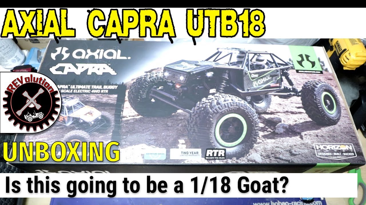 Axial Capra UTB18 - Unboxing