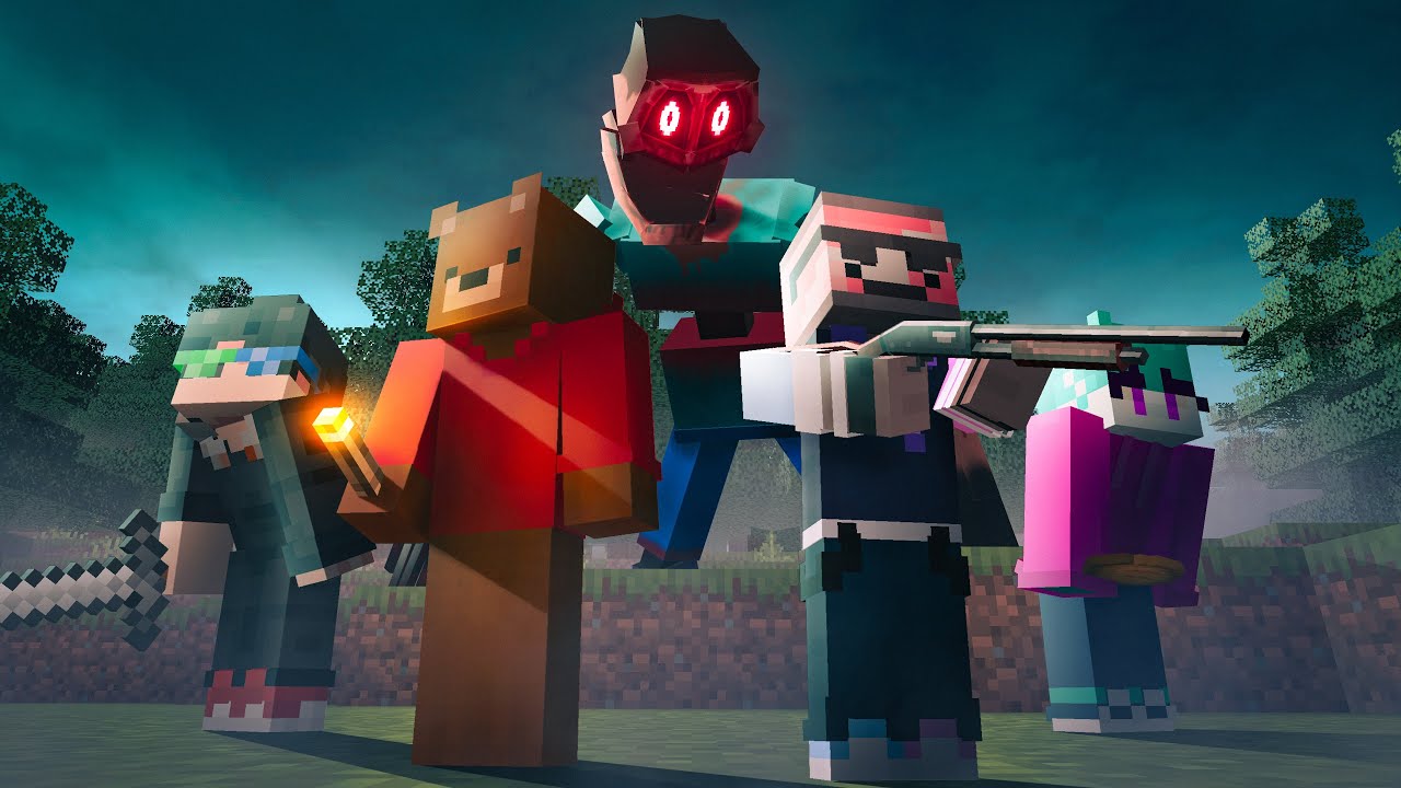Попытки выжить в Minecraft с помощью хоррор-модов