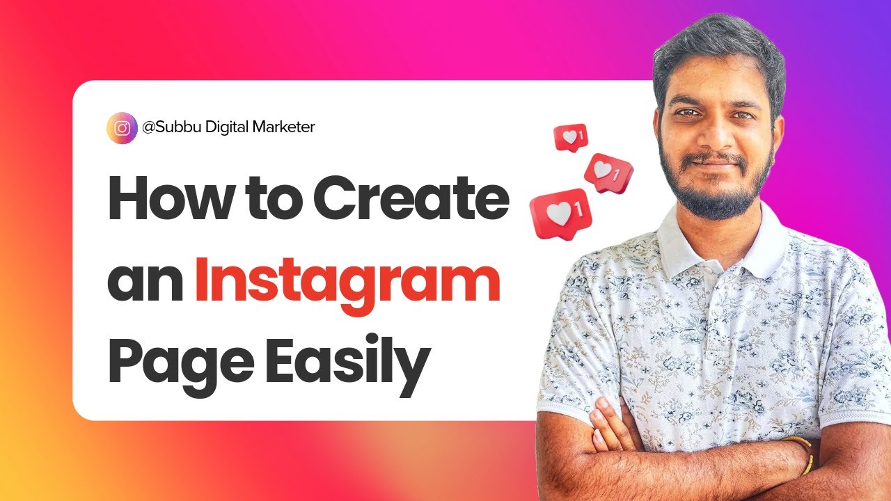 New to Instagram? Learn How to Create an Instagram Page Easily | SDM Classes