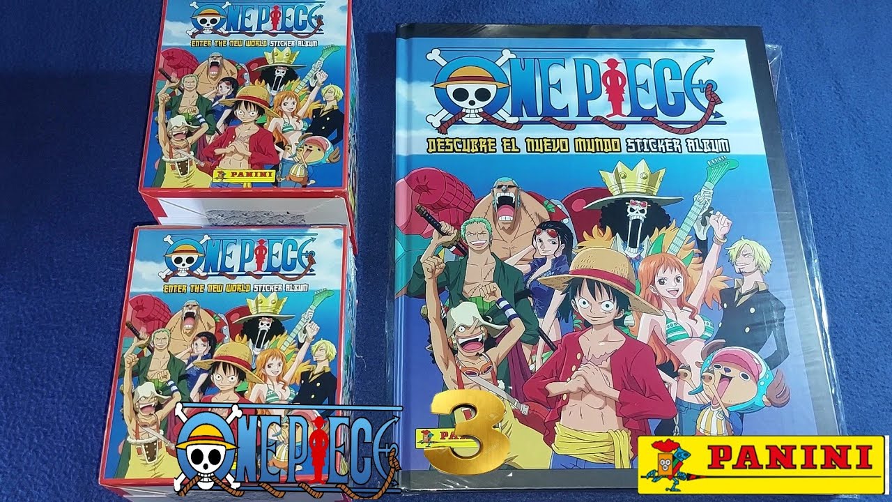 Unboxing Álbum ONE PIECE 3 - PANINI 2023 | Tapa dura y blanda #onepiece #panini