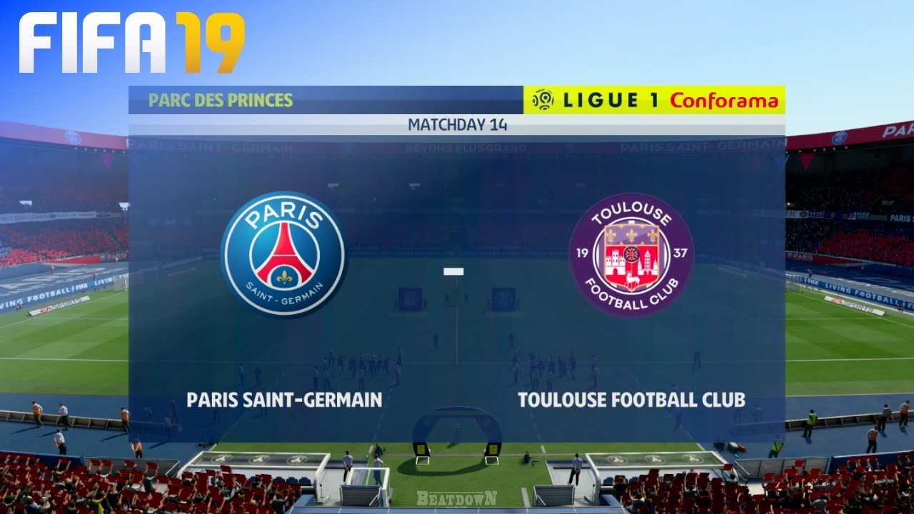 FIFA 19 - Paris Saint Germain vs. Toulouse FC @ Parc des Princes