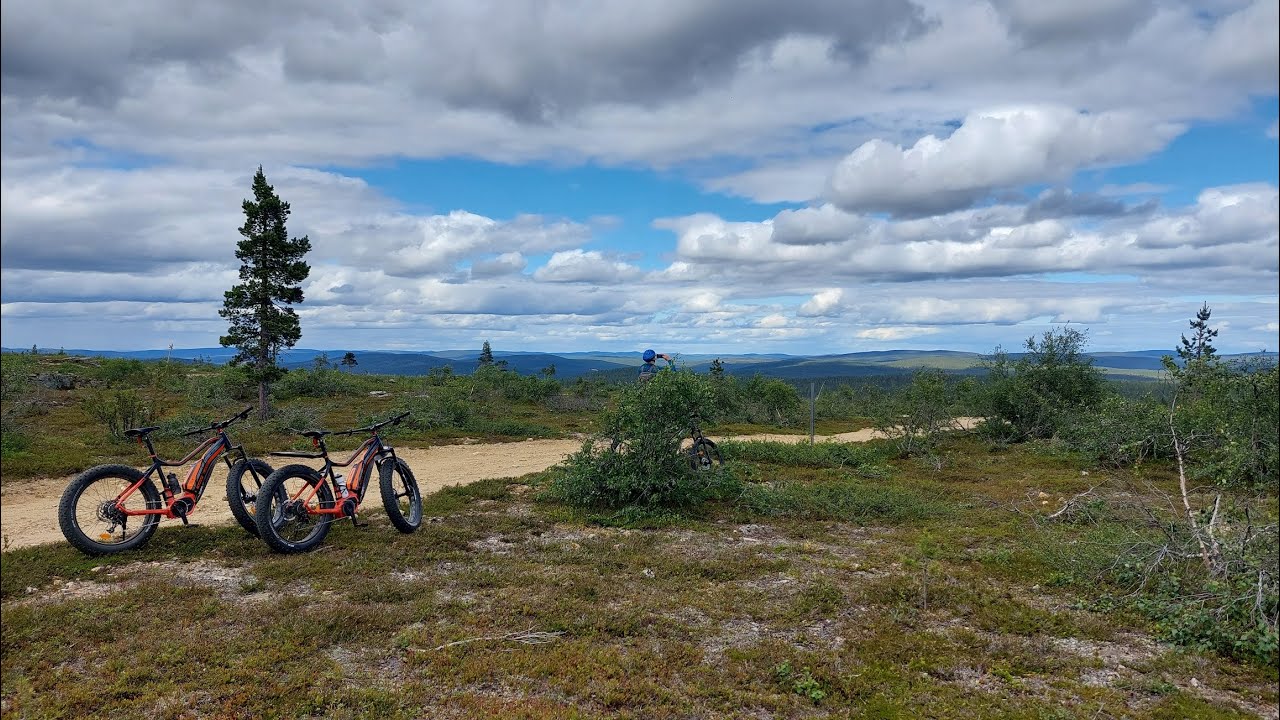 Maastopyöräilyä Saariselällä 6.7.2022 | Moitakurun lenkki