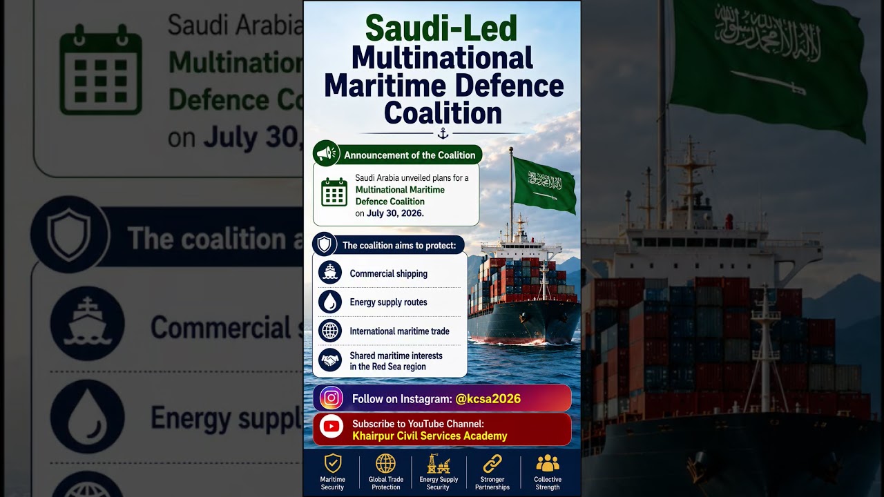 Announcement of the Coalition: Saudi-Led Multinational Maritime Defence Coalition