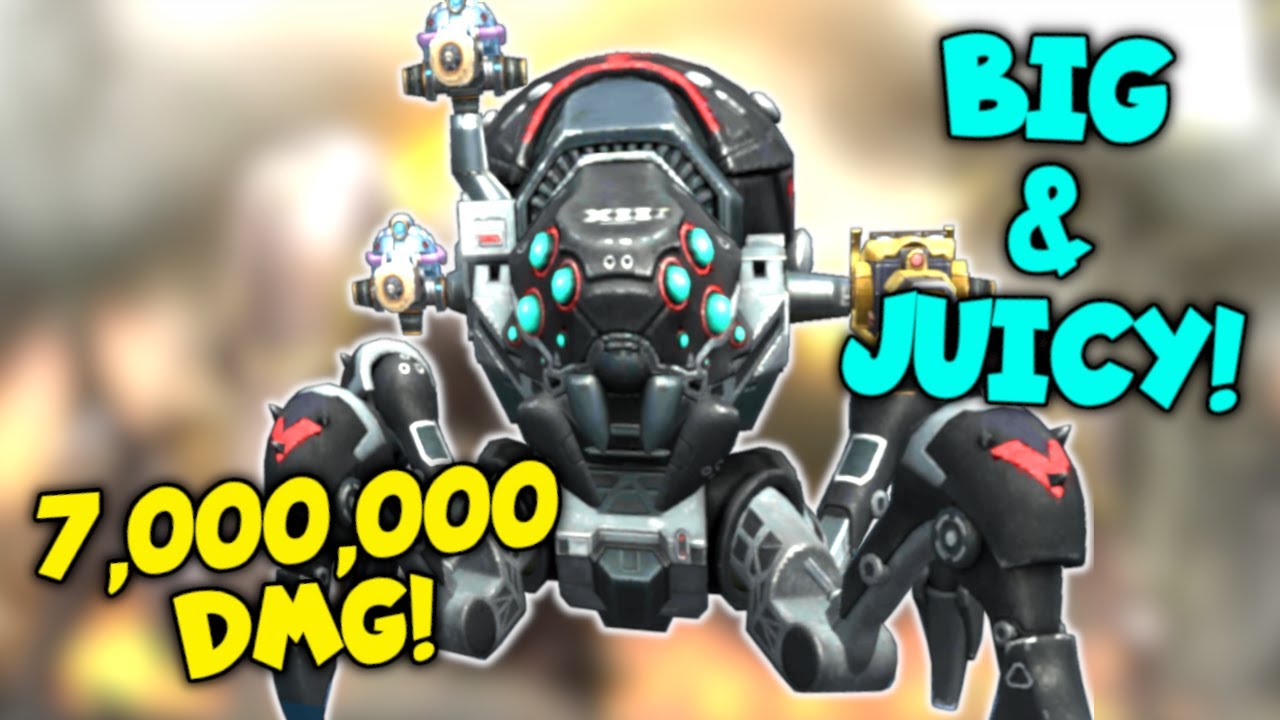 OMG! ARACHNID INVADER 7 MIL DMG! Gameplay | War Robots 300% MK2 Gameplay WR