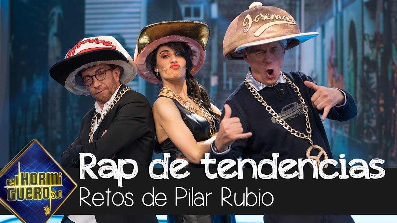 Pilar Rubio improvisa un rap con las nuevas tendencias de moda - El Hormiguero 3.0