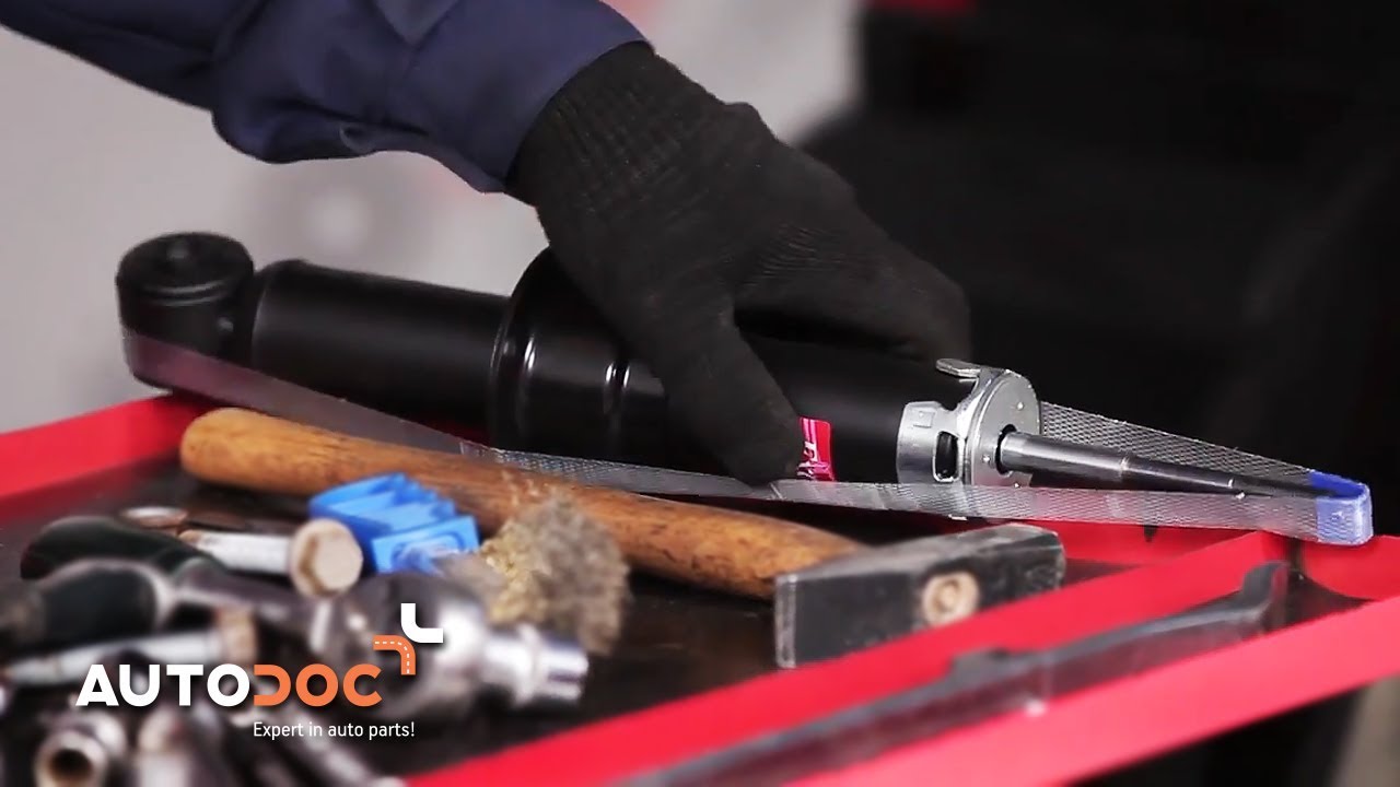 How to change rear shock absorbers DODGE CALIBER TUTORIAL | AUTODOC