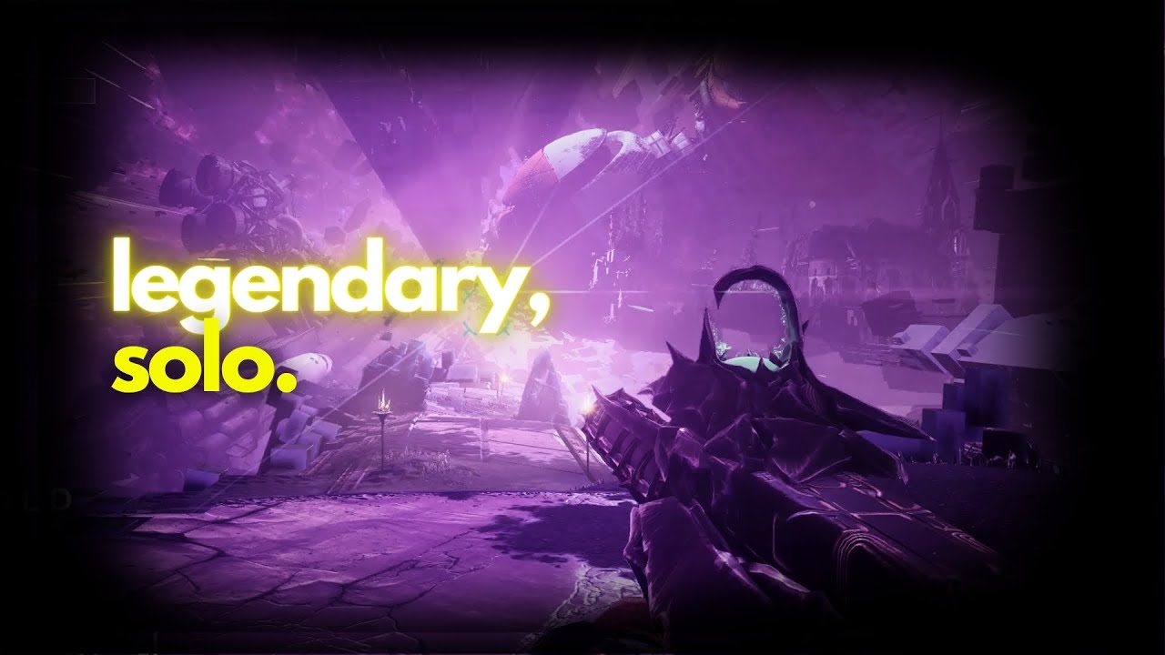Destiny 2 but playing SOLO --- Legendary Campaign Mission #1 