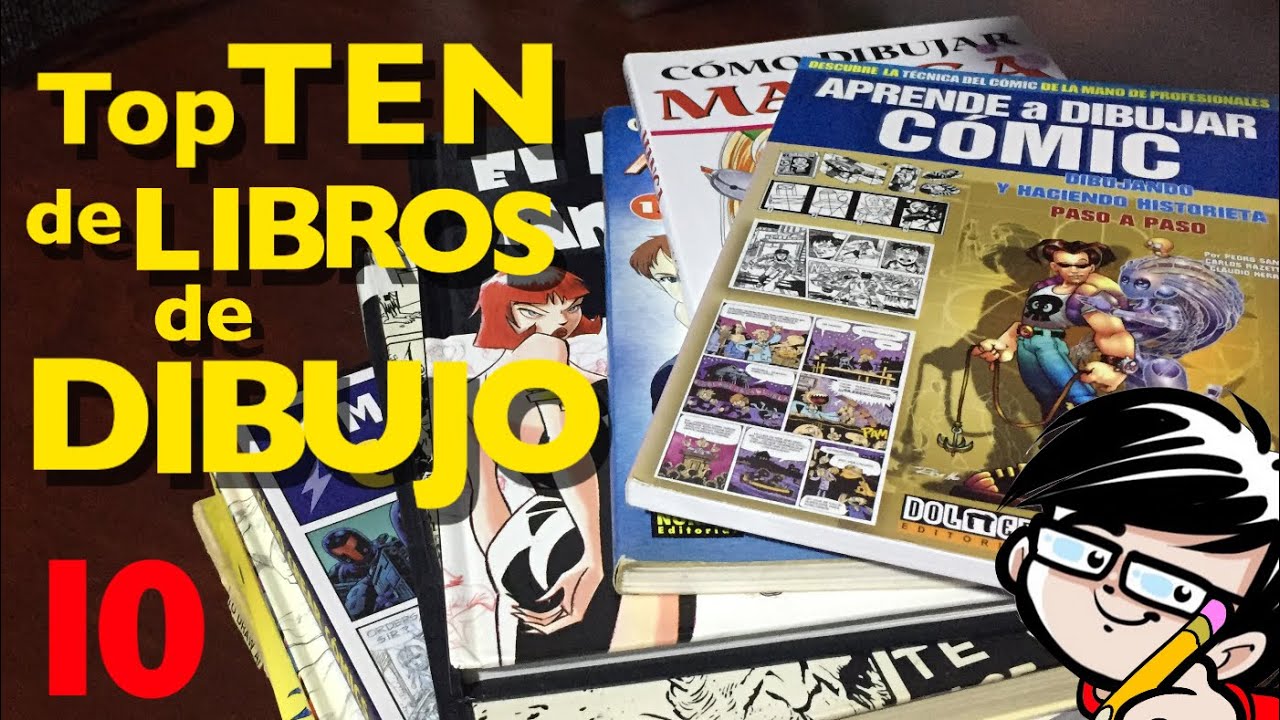 DIEZ LIBROS PARA APRENDER A DIBUJAR C&Oacute;MICS Y MANGA /// segundo TOP 10 Ivanevsky