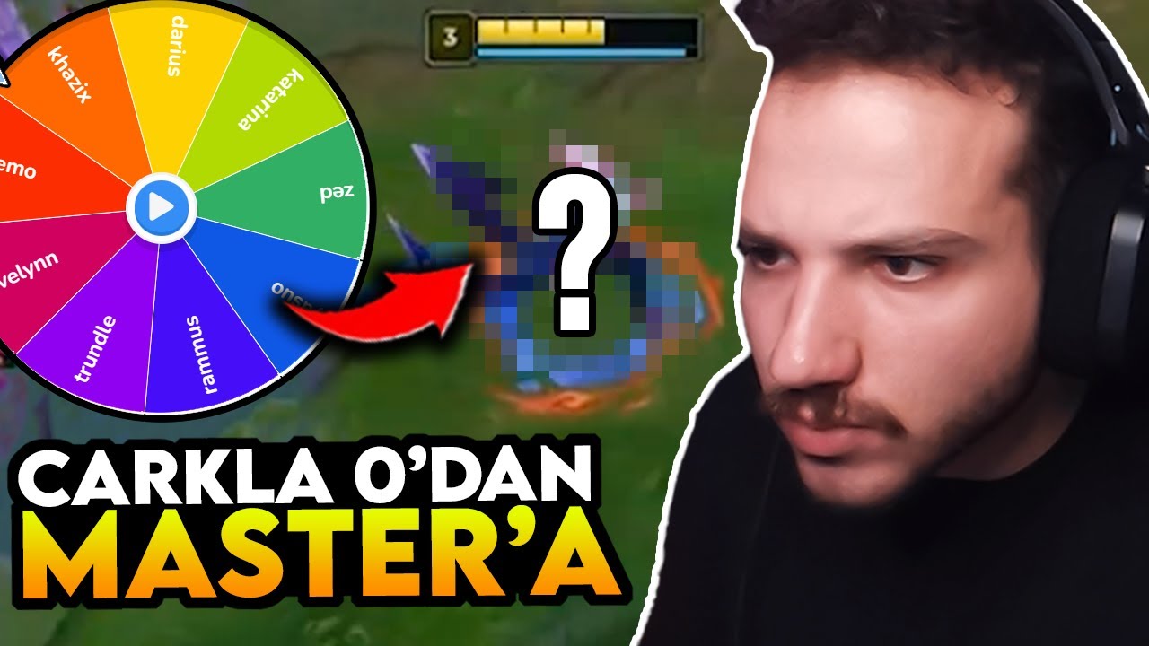 Sadece &Ccedil;ARK İle 0'dan Master'a Kasıyoruz! | Creed LoL