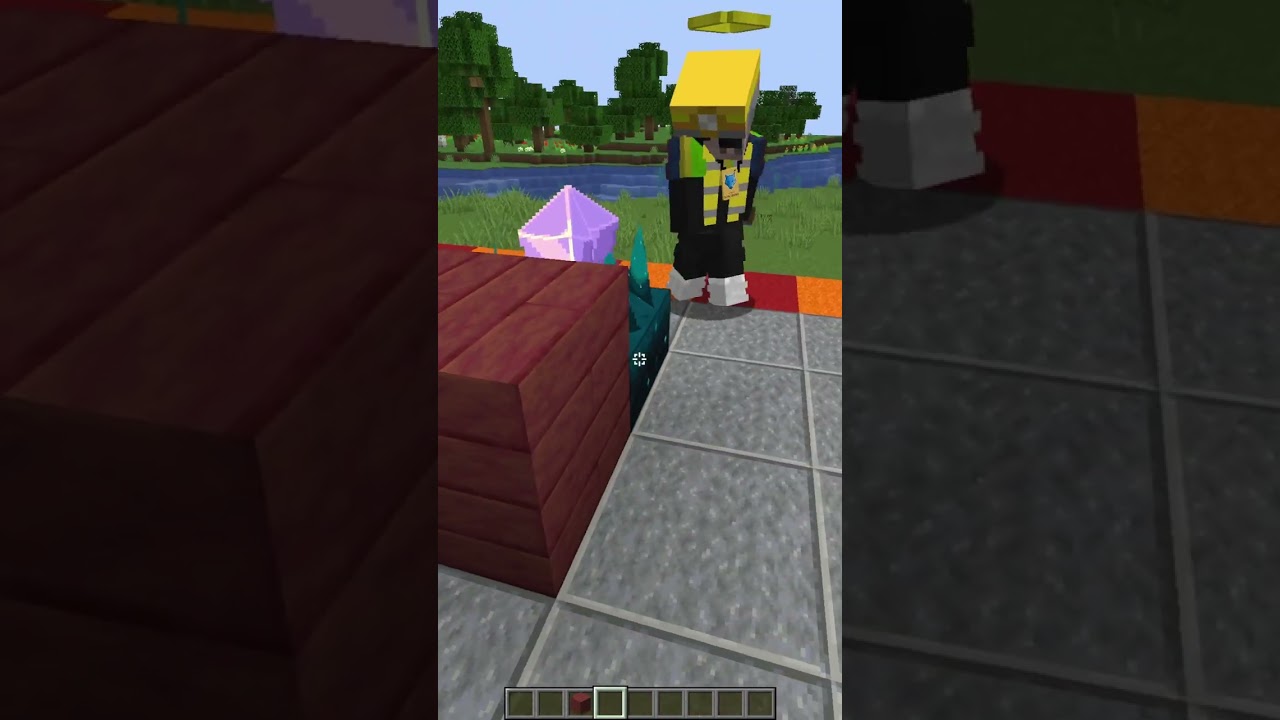 Zwei Dumme ein Gedanke in MINECRAFT! 😂🤔 (Mit @scaredxyt  ) #minecraft #maikeagle #challenge