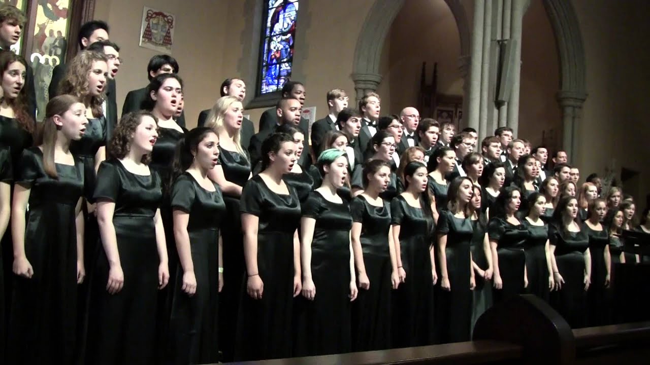 Fordham University Choir 2013- Alma Mater
