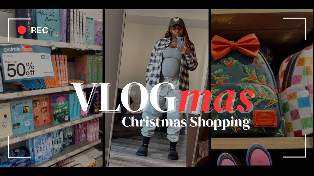 🎁 VLOGMAS ДНИ 18-19 | Покупки в последнюю минуту и ​​рождественские покупки с ограниченным бюджет...