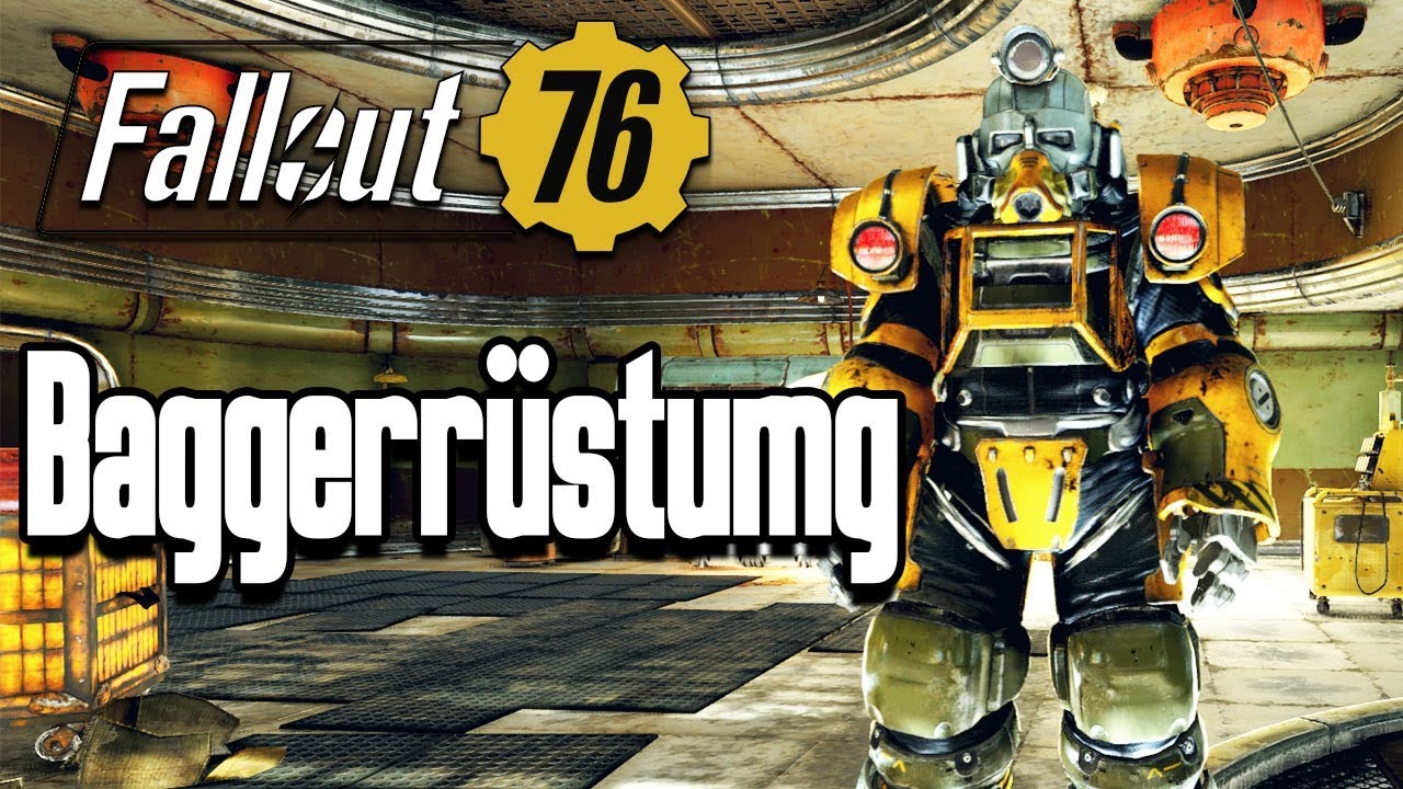 Fallout 76 Gameplay Deutsch: Bagger R&uuml;stung! [FO76 #86]