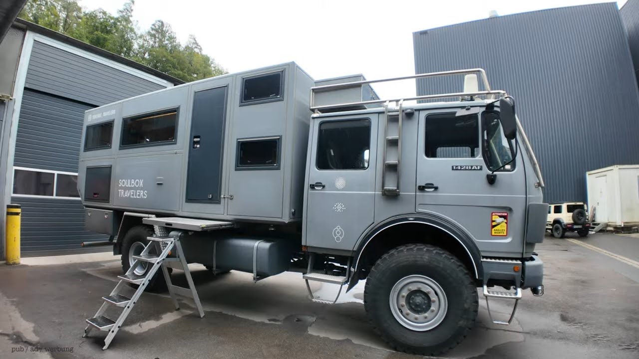 TOLLES MERCEDES WOHNMOBIL IN GUTE HÄNDE ABZUGEBEN 🔴 4wheel24 Soulbox Travellers