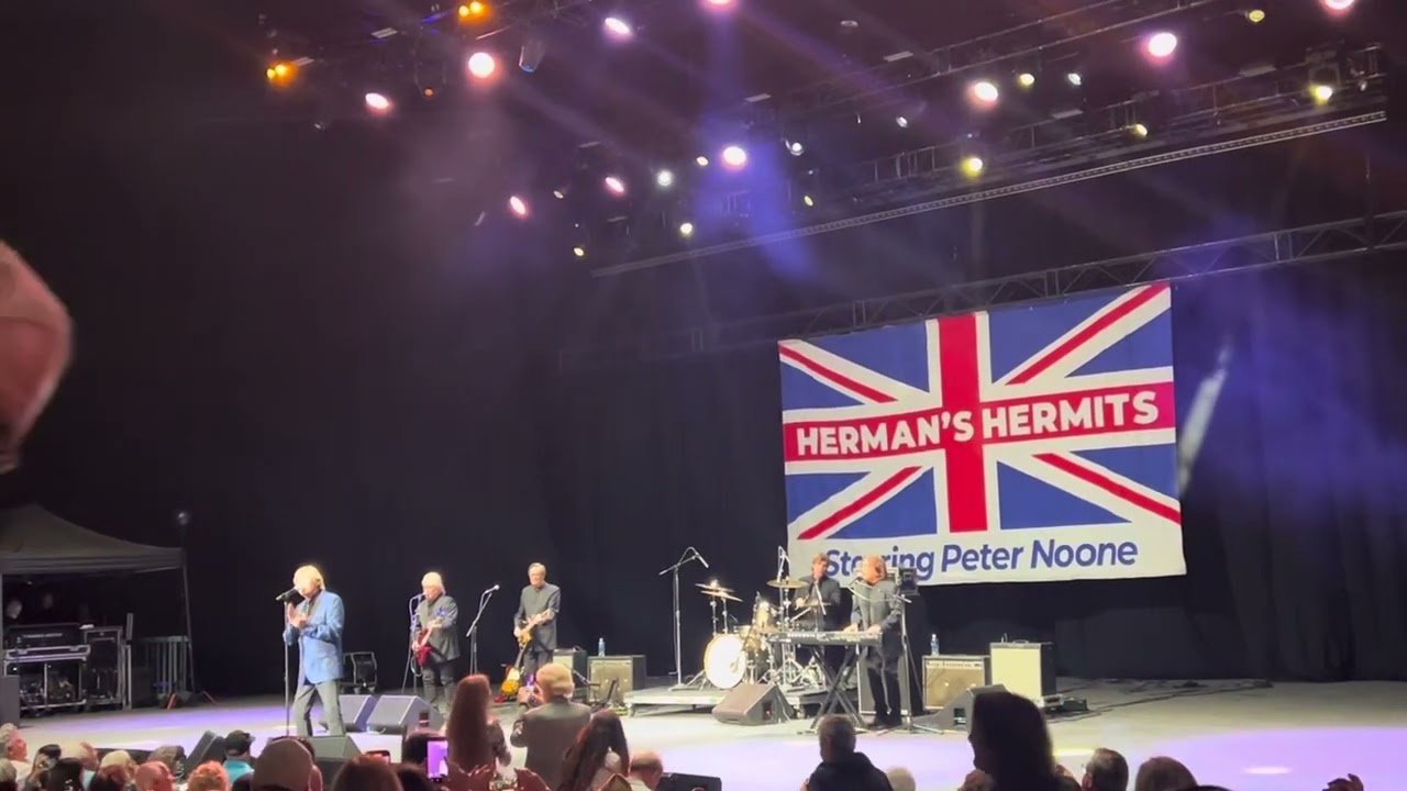 Peter Noone singing ‘Something tells me I’m into something good’. OC Fair 7/23/25 