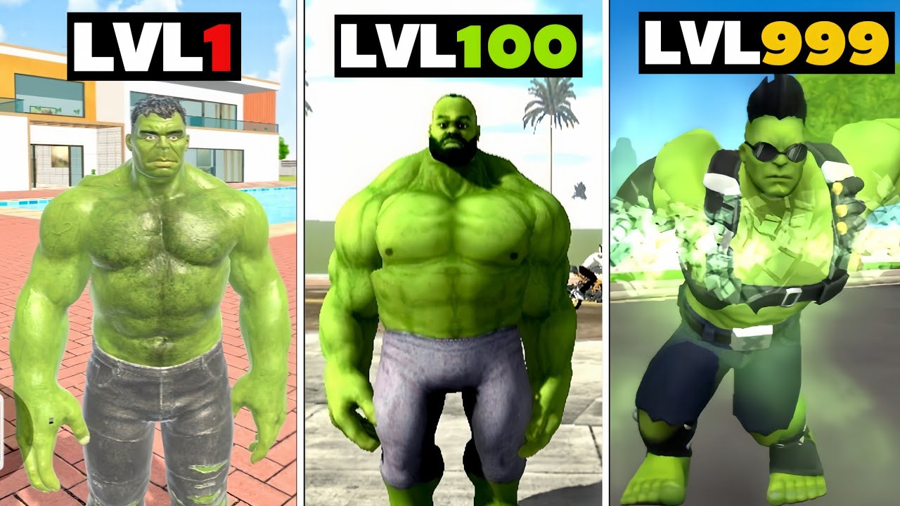 Going From Noob To Pro 🤯 In Hulk Games