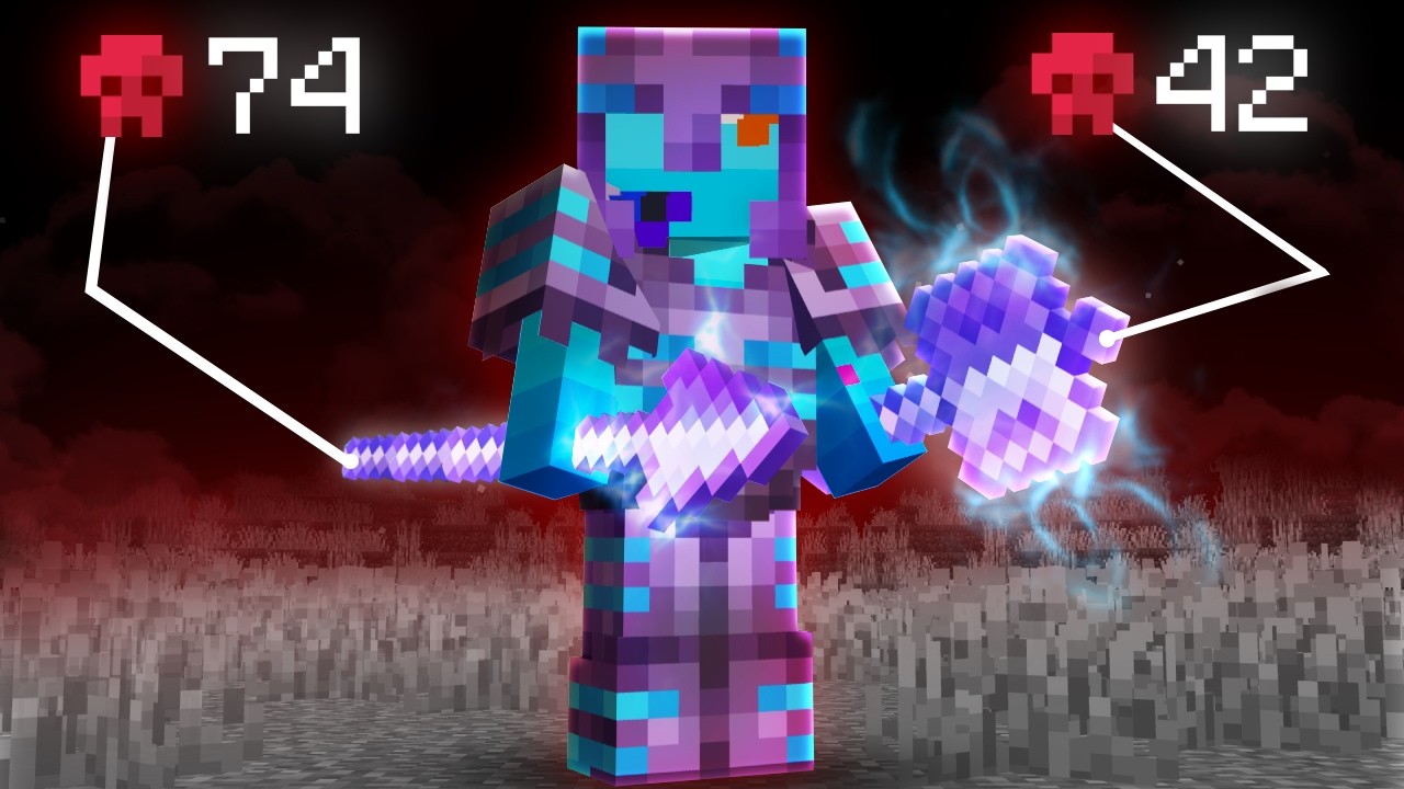 Как получить самую мощную комбинацию оружия в Minecraft