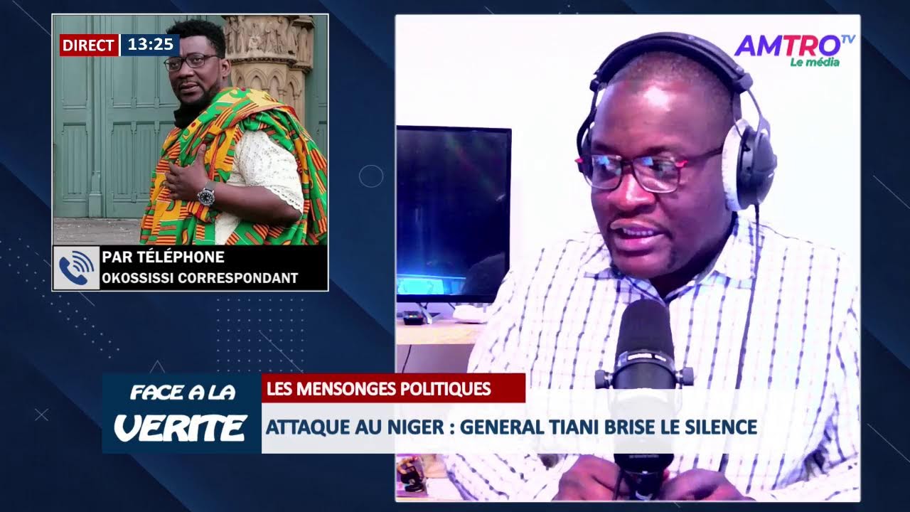 EN DIRECT : ATTAQUE AU NIGER : GENERAL TIANI BRISE LE SILENCE