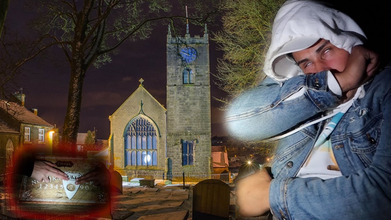 OUIJA BOARD AT HAUNTED CHURCH GONE TERRIBLY WRONG // HE GOT POSSESSED ( NEAR DEATH )