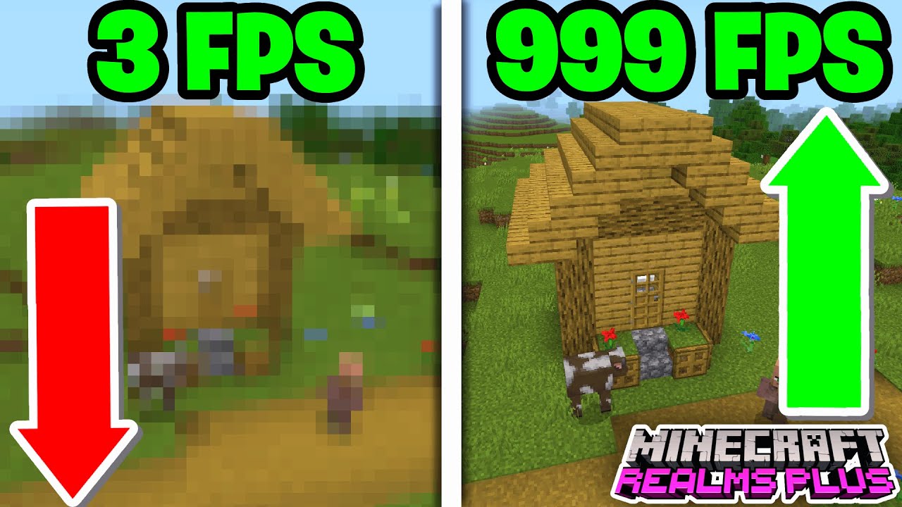 How To Make Minecraft Realms Less Laggy! - Tutorial