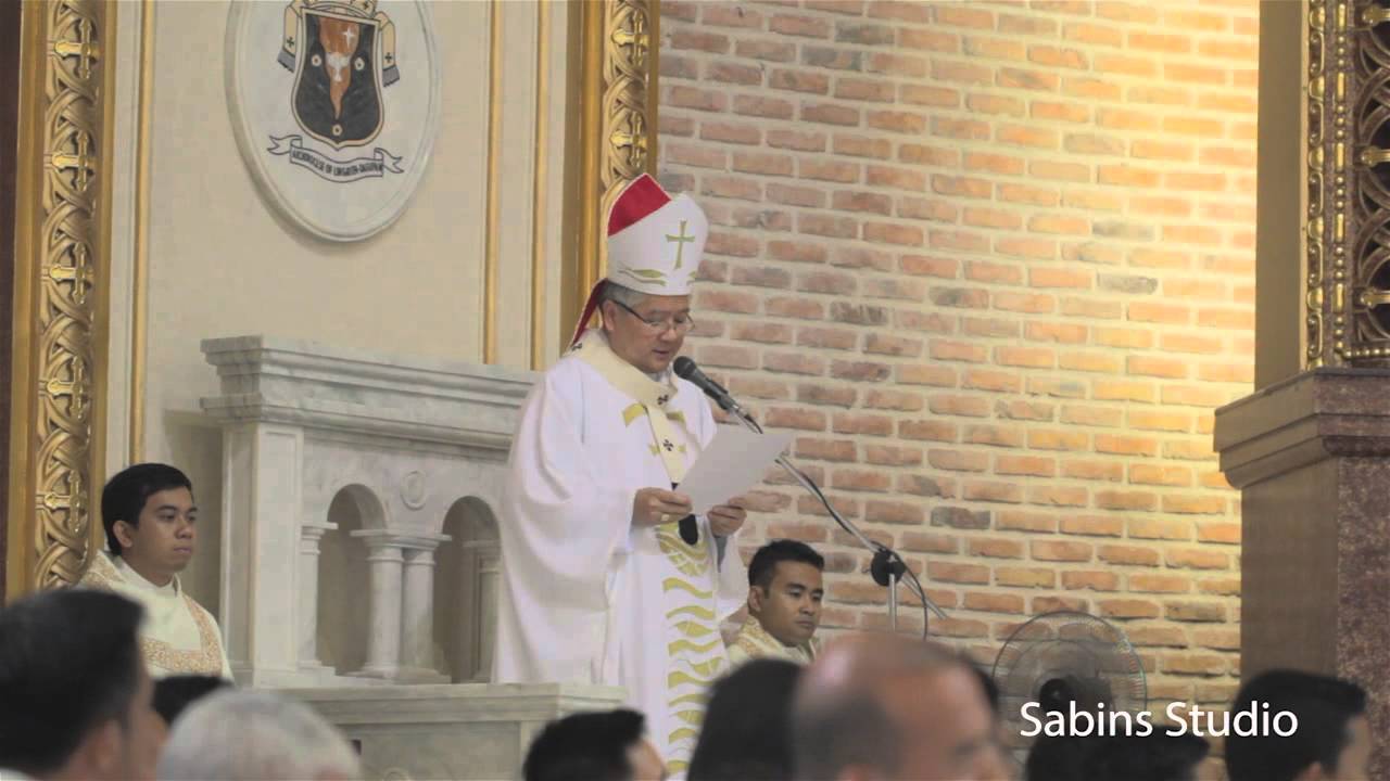 Chrism Mass | Homily of Father Socrates Villegas