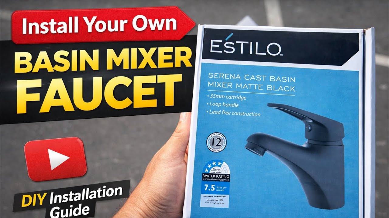 Bathroom Basin Mixer Tap Installation | Step-by-Step DIY