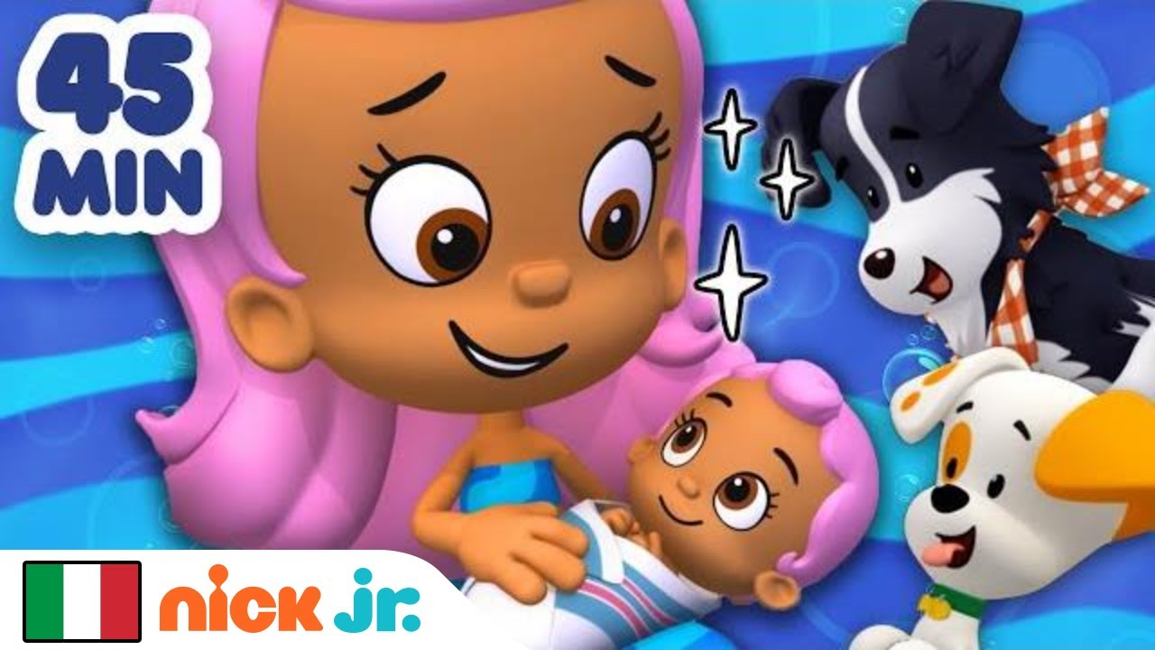 Bubble Guppies | 45 minuti di avventure insieme ai Bubble Guppies! | Nick Jr.