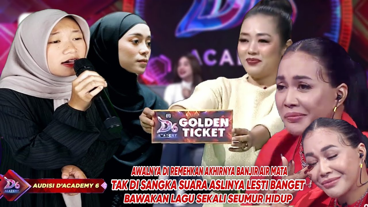 Awalnya Di Remehkan,Akhirnya Buat Juri Menangis,Ternyata Suara Aslinya Merdu|D'Academy 6 Parodi