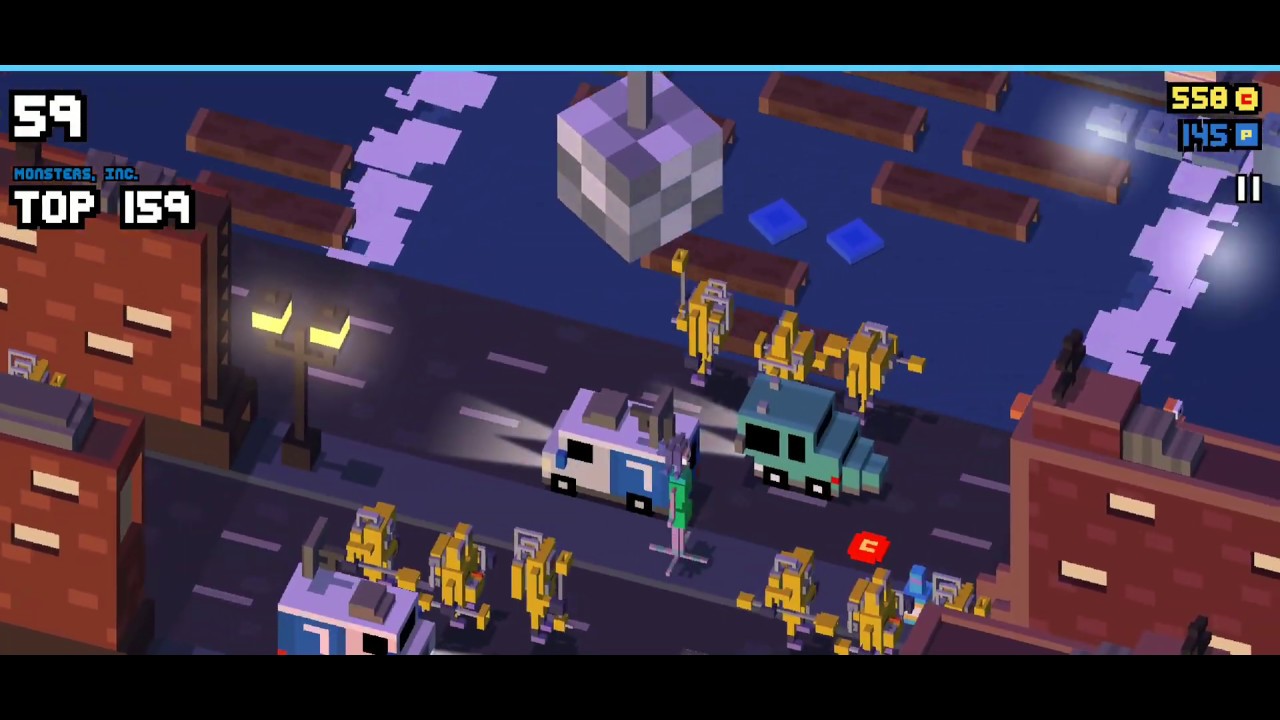 Disney Crossy Road #10 Monsters, Inc All Characters Gameplay